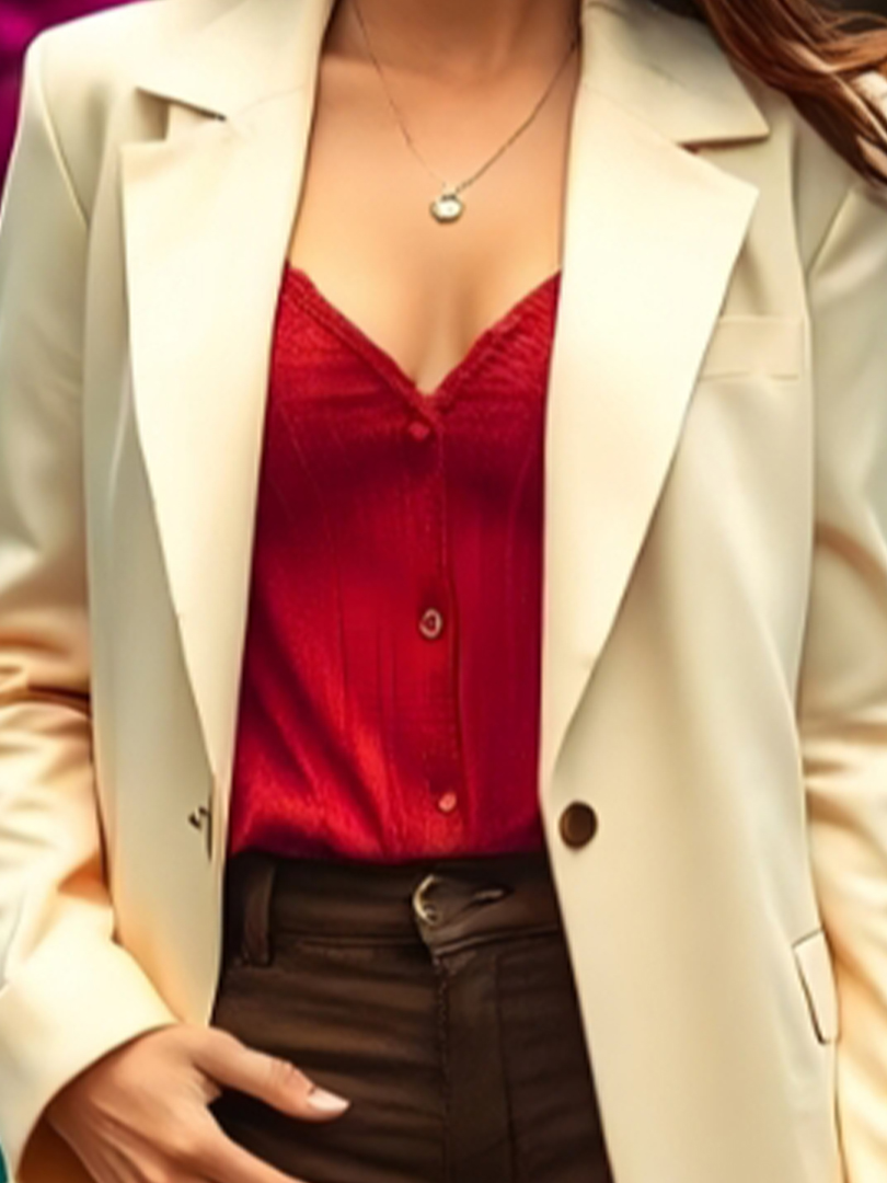 Ivory Garden Blazer-img